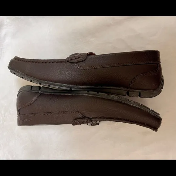 Bundled “GUESS” 💯% Authentic Leather Men’s Loafer Shoes   Card Case