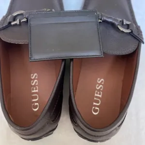 Bundled “GUESS” 💯% Authentic Leather Men’s Loafer Shoes   Card Case