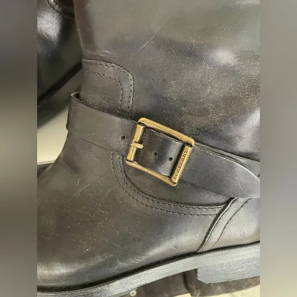 Burberry Brit Boots Dunbar Flat Mid Boot sz 40