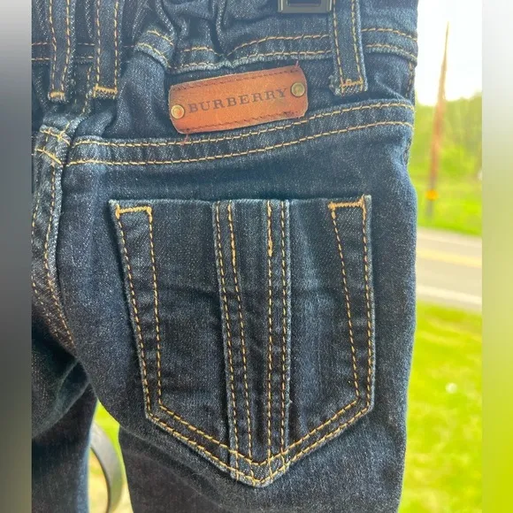 Burberry toddler jeans size: 2Y