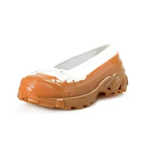 Burberry Women's &quot;Linford&quot; Leather Rubber Flat Ballet Shoes