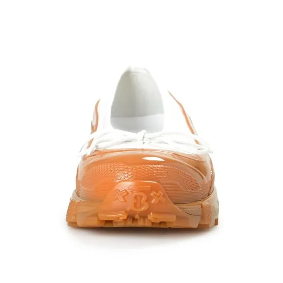 Burberry Women's &quot;Linford&quot; Leather Rubber Flat Ballet Shoes