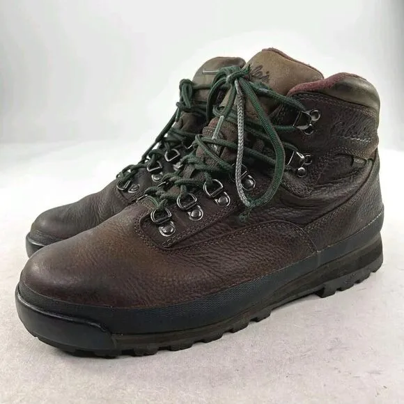 Cabela’s Gore-Tex Leather Work Boot US 9 EE GTX BROWN Hunting Boots