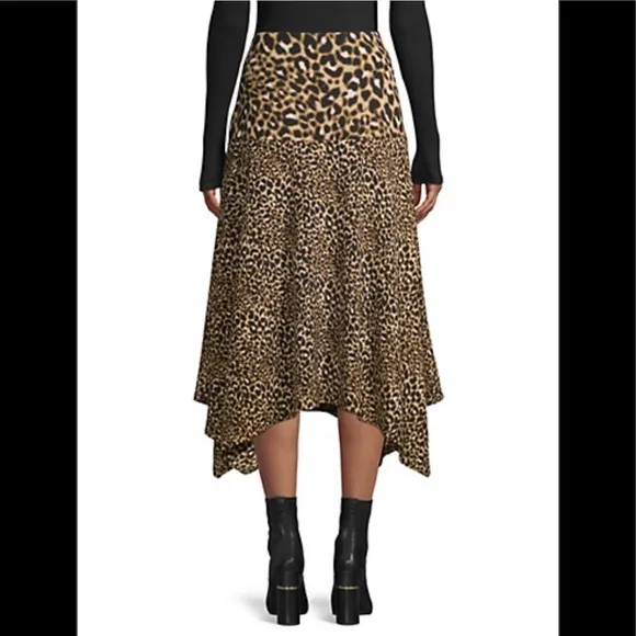 Calvin Klein Mixed Animal Print Skirt NWOT