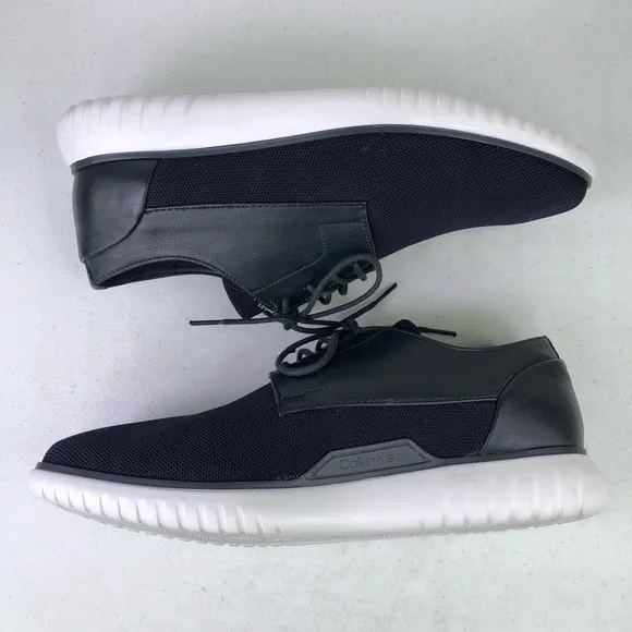 Calvin Klein Teodor Knit Dark Navy Shoes Size 10.5M