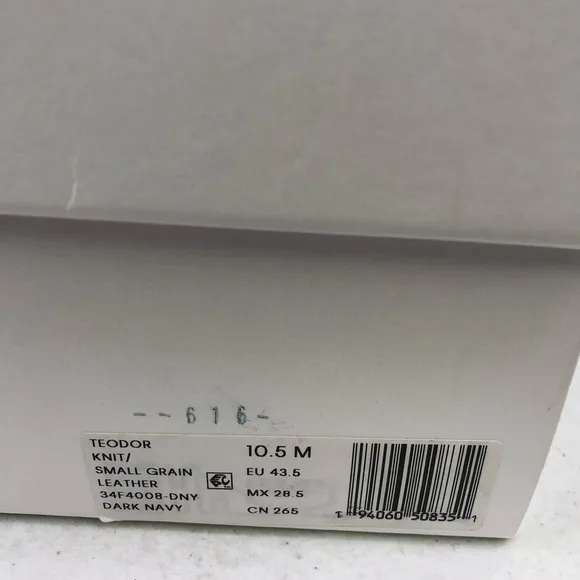 Calvin Klein Teodor Knit Dark Navy Shoes Size 10.5M