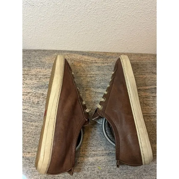 Camper Mens Sz 38 Brown Leather Lace Up Imar Shoes