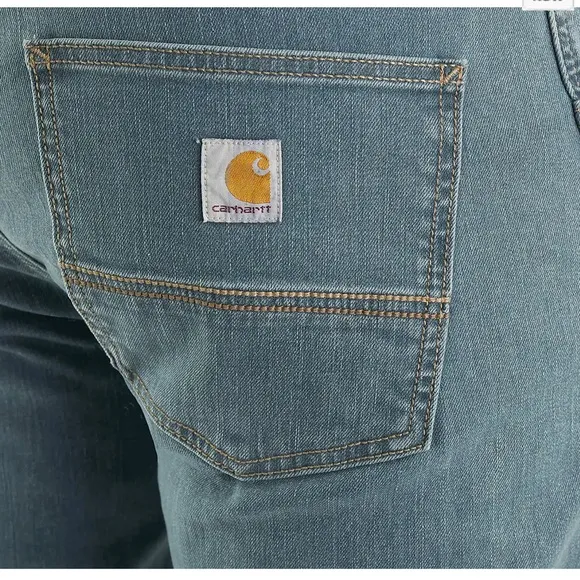 CARHARTT | BD6570M-M MEN’S RUGGED FLEX® SLIM FIT LOW RISE 5 Pocket BOOTCUT JEAN