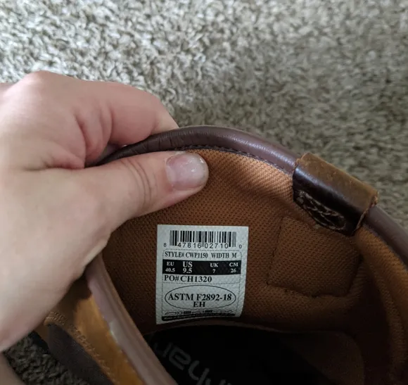 Carhartt Brown Pull On Boots 9.5