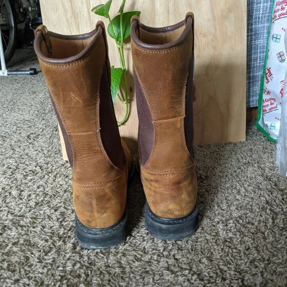 Carhartt Brown Pull On Boots 9.5