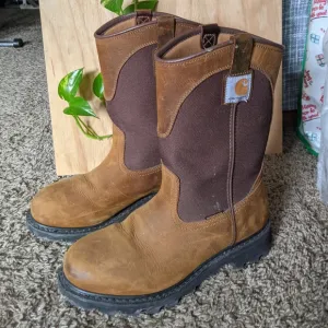 Carhartt Brown Pull On Boots 9.5