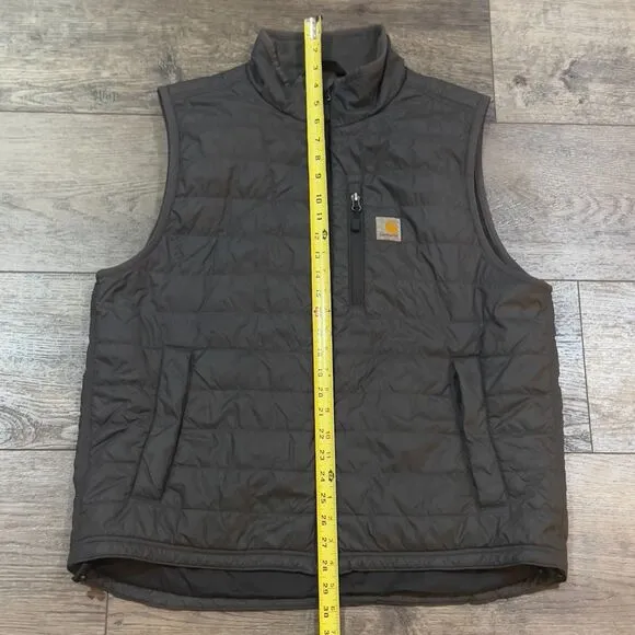 Carhartt® Gilliam Vest Shadow Grey Puffer - Men's Size Large