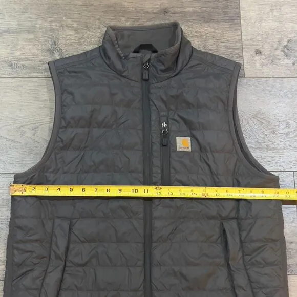 Carhartt® Gilliam Vest Shadow Grey Puffer - Men's Size Large