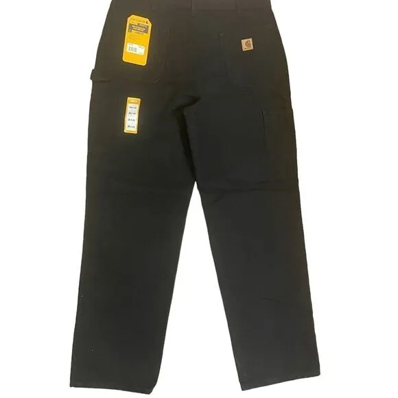 Carhartt Men's Big &amp; Tall Washed Duck Work Dungaree B11 38x34
