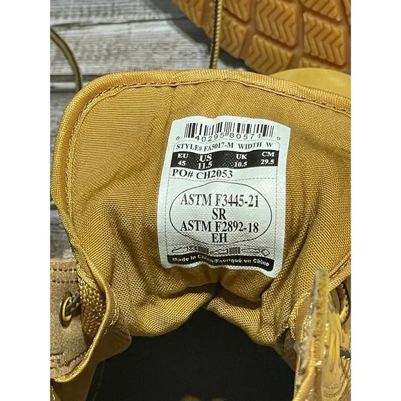 Carhartt NWOT 5&quot; Soft Toe Work Boots  fa5017-m  Size‎ 11.5