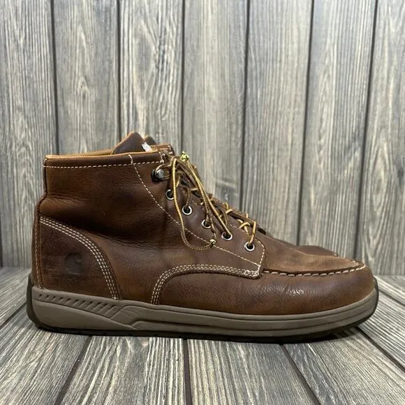 Carhartt Wedge Moc Toe Chukka Boots Men 12 Oxford Work Casual Rugged Waterproof