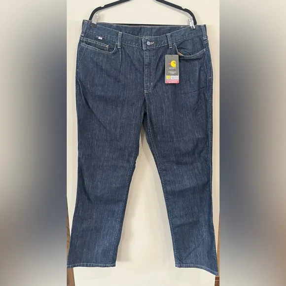 Carhartt Women's 20 Regular FR Rugged Flex Jeans Flame Resistant Denim‎ NWT