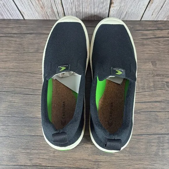 Cariuma Black IBI Slip On Knit Loafer Men's Sz 10 Women's 11.5 (GUC)