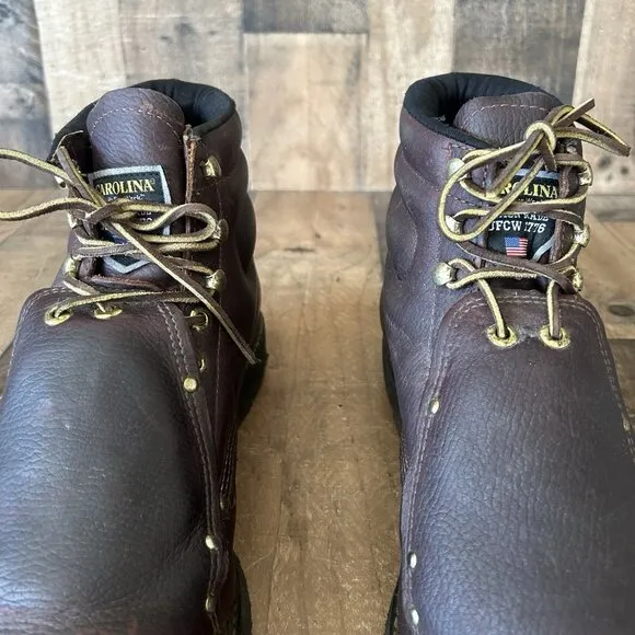 Carolina 508 MetGuard Steel Toe EH Work Boots Mens 12 EE