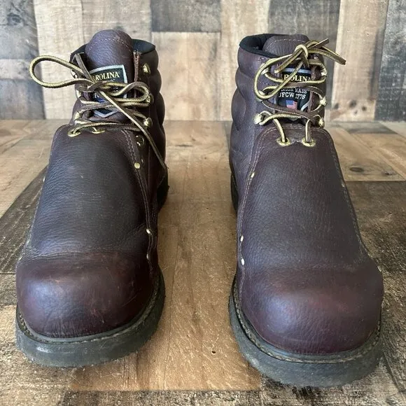 Carolina 508 MetGuard Steel Toe EH Work Boots Mens 12 EE