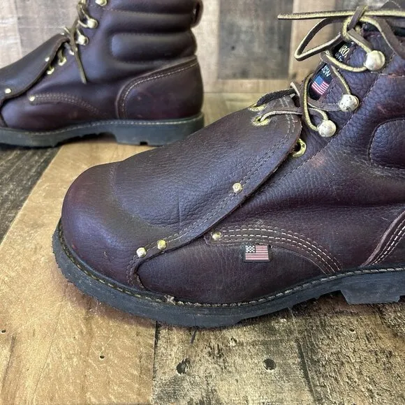 Carolina 508 MetGuard Steel Toe EH Work Boots Mens 12 EE