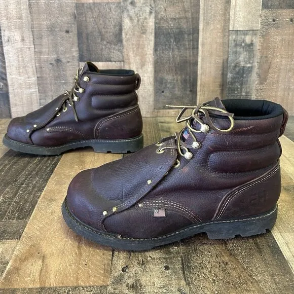 Carolina 508 MetGuard Steel Toe EH Work Boots Mens 12 EE