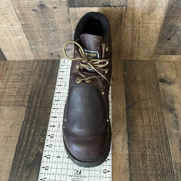 Carolina 508 MetGuard Steel Toe EH Work Boots Mens 12 EE
