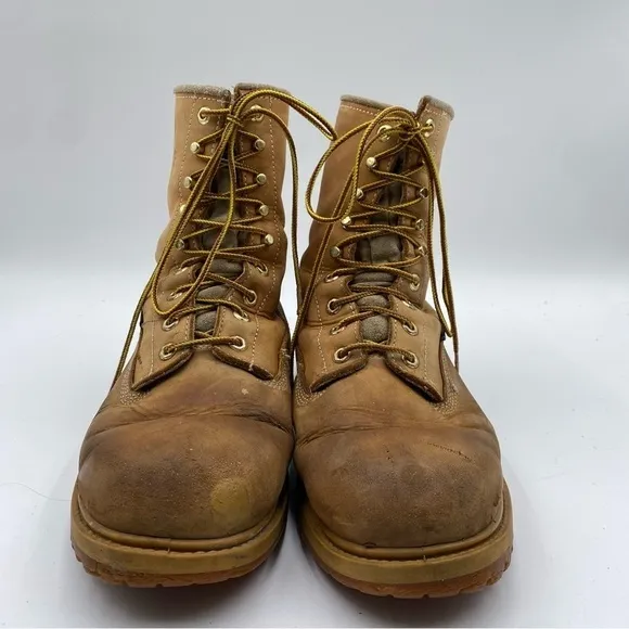Carolina Men’s 10.5 Tan Leather Thinsulate 200 Grams Waterproof Work Boots