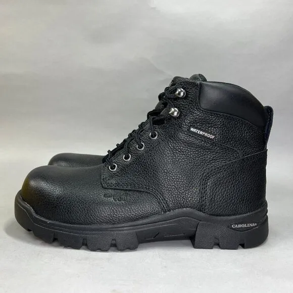 Carolina Men's Size 9 Circuit 6&quot; Composite Toe Waterproof Work Boots