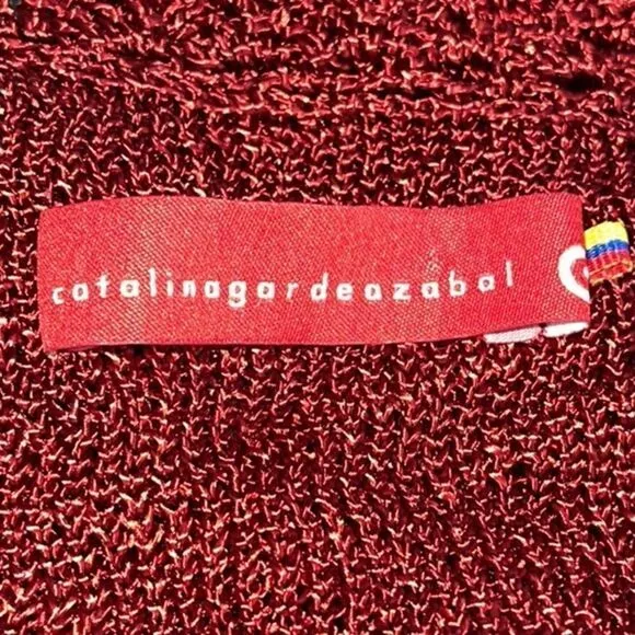 Catalina Gardeazabal Designer Woven Knit Dress | Gorgeous