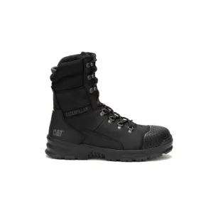 Caterpillar Mens Accomplice X 8&quot; Steel Toe Waterproof Black Boots (NWT)