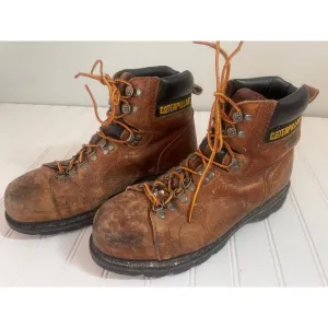 Caterpillar Timberland Pro Steel Toe Work Boots ASTM F2413-05 - Size Men's 10