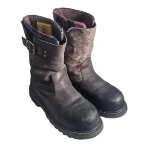 Caterpillar Walking Machine Steel Toe Work Boots USA Womens Size 6