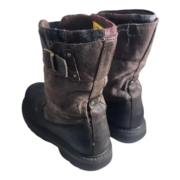 Caterpillar Walking Machine Steel Toe Work Boots USA Womens Size 6