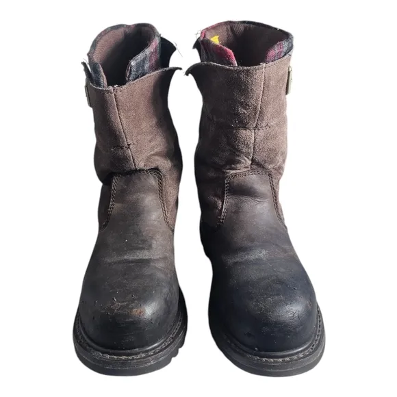 Caterpillar Walking Machine Steel Toe Work Boots USA Womens Size 6