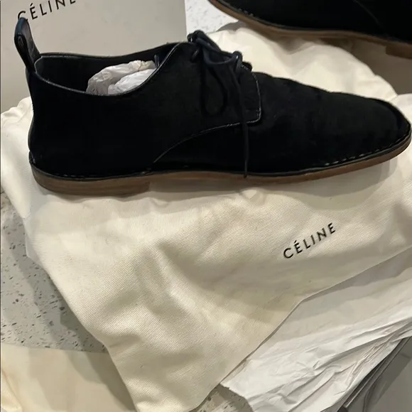 CELINE Pony Hair Oxford Women's Shoes | Size 38 or US 7