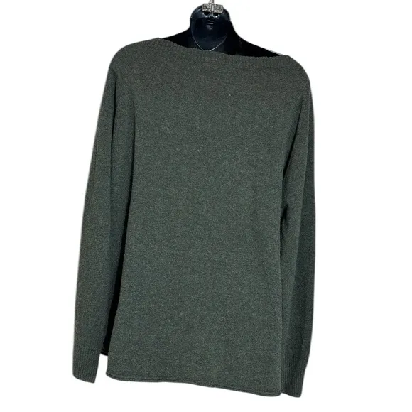 Celtic &amp; co women’s large 100% lambswool oversized sweater green capsule
