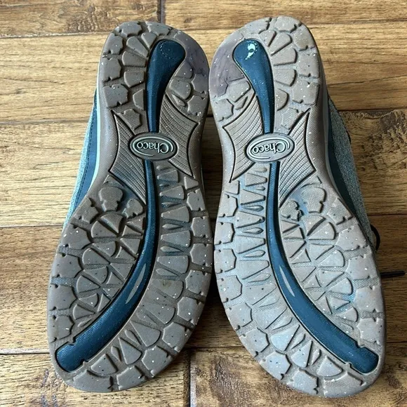 Chaco Kanarra Casual Lace Up Shoes Hiking Outdoor Gray Women’s Size 9