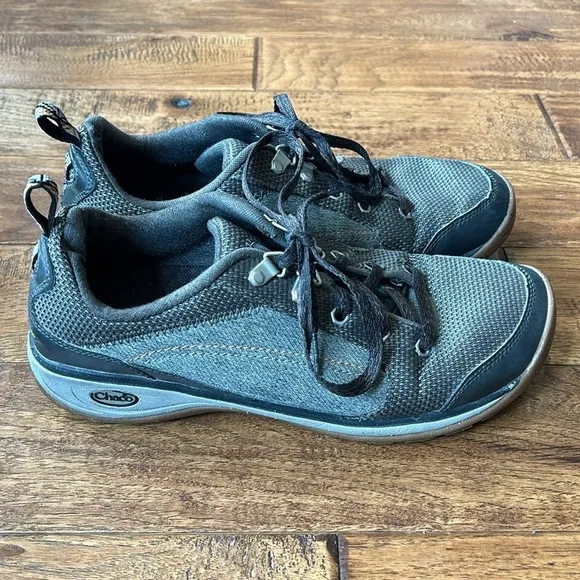 Chaco Kanarra Casual Lace Up Shoes Hiking Outdoor Gray Women’s Size 9