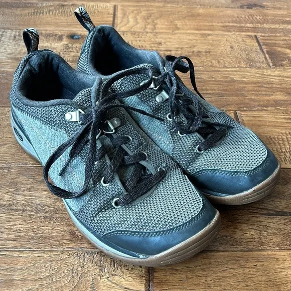 Chaco Kanarra Casual Lace Up Shoes Hiking Outdoor Gray Women’s Size 9
