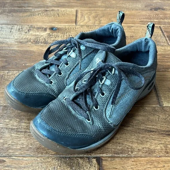Chaco Kanarra Casual Lace Up Shoes Hiking Outdoor Gray Women’s Size 9
