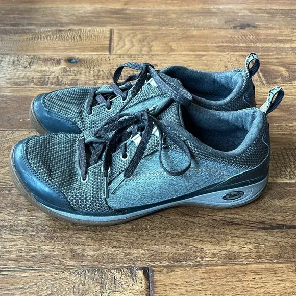 Chaco Kanarra Casual Lace Up Shoes Hiking Outdoor Gray Women’s Size 9