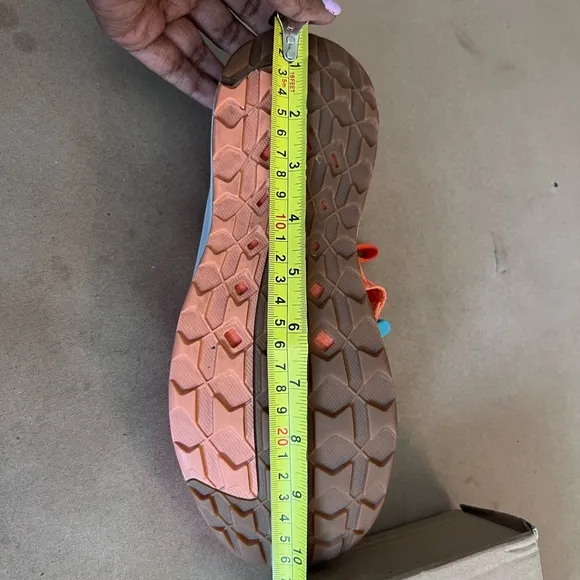 Chaco Womens Odyssey Sneaker Sandals Hiking Outdoor Orange JCH107776 Size 8