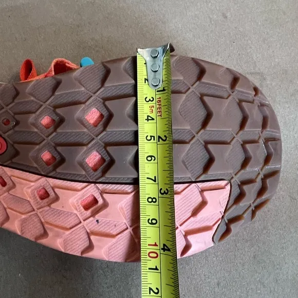 Chaco Womens Odyssey Sneaker Sandals Hiking Outdoor Orange JCH107776 Size 8