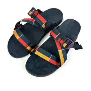 Chacos Lowdown Sandal 9 Womens Slip On Shoes No Back Blocoum Red Slides