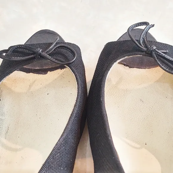 Chanel Luxury Black Open Toe Slingbacks- Size 40