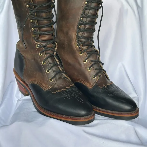 Chippewa Crazy Horse Midwestern Packer Osborn Bay Logger Boots