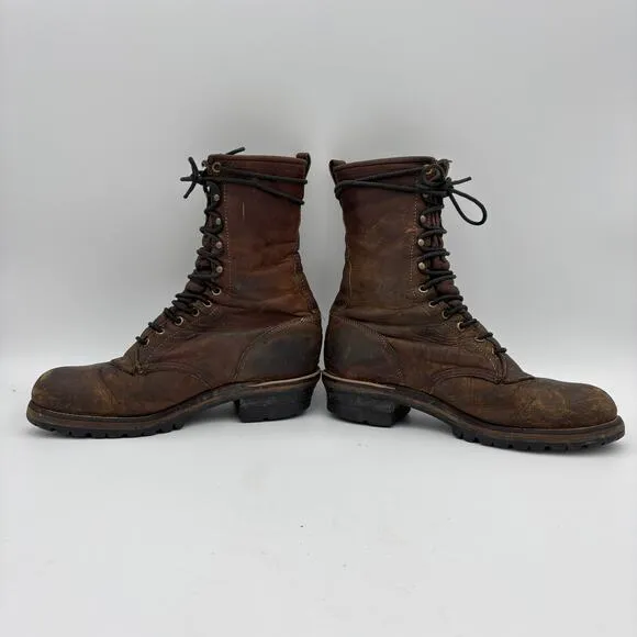 Chippewa Soft Toe Work Boots Men's 8.5 Utility Workwear