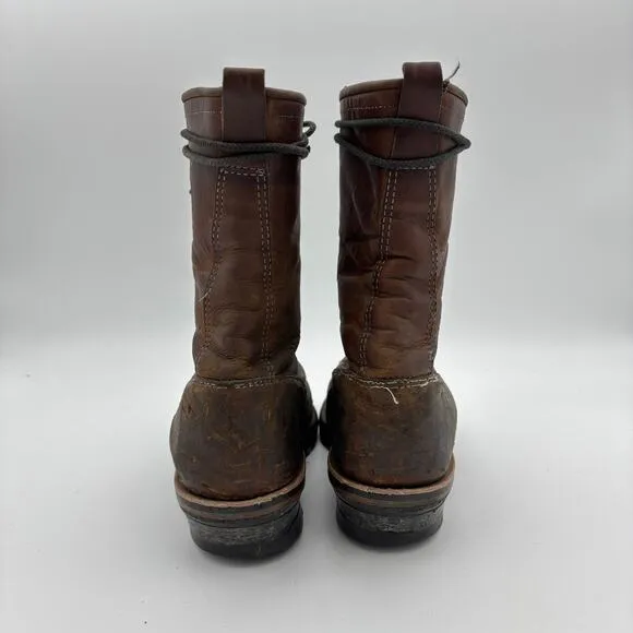 Chippewa Soft Toe Work Boots Men's 8.5 Utility Workwear