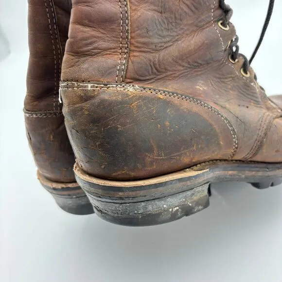 Chippewa Soft Toe Work Boots Men's 8.5 Utility Workwear